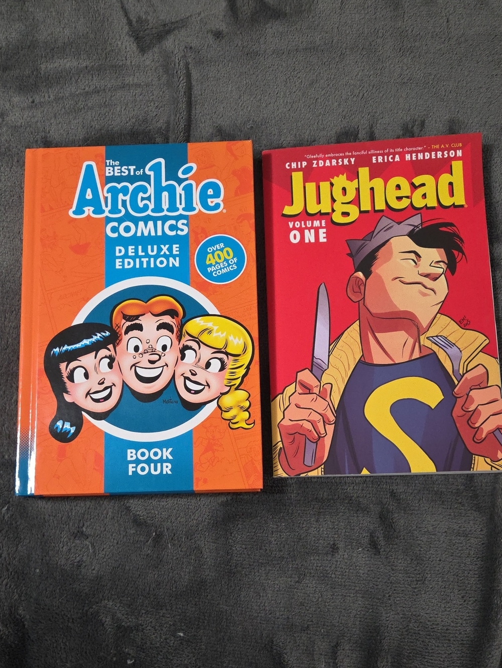 The Best Of ARCHIE COMICS Deluxe Edition Book 4 & JUGHEAD Volume One Comic Book